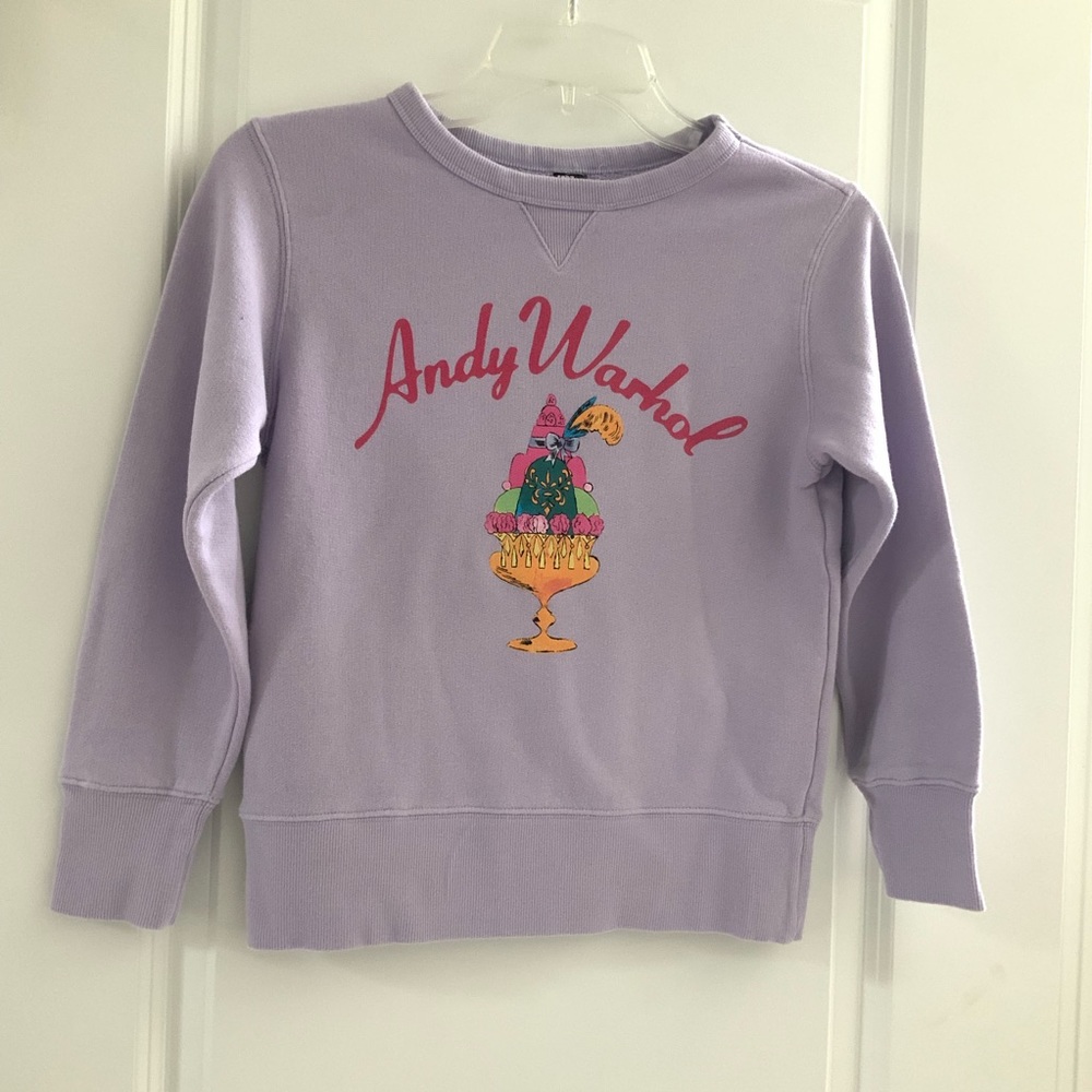 Girl Sweatshirt Andy Warhol